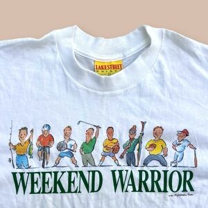 Vintage 90s - Lake Street Shirts - Short Sleeve Single Stitch Grandpa T-Shirt XL